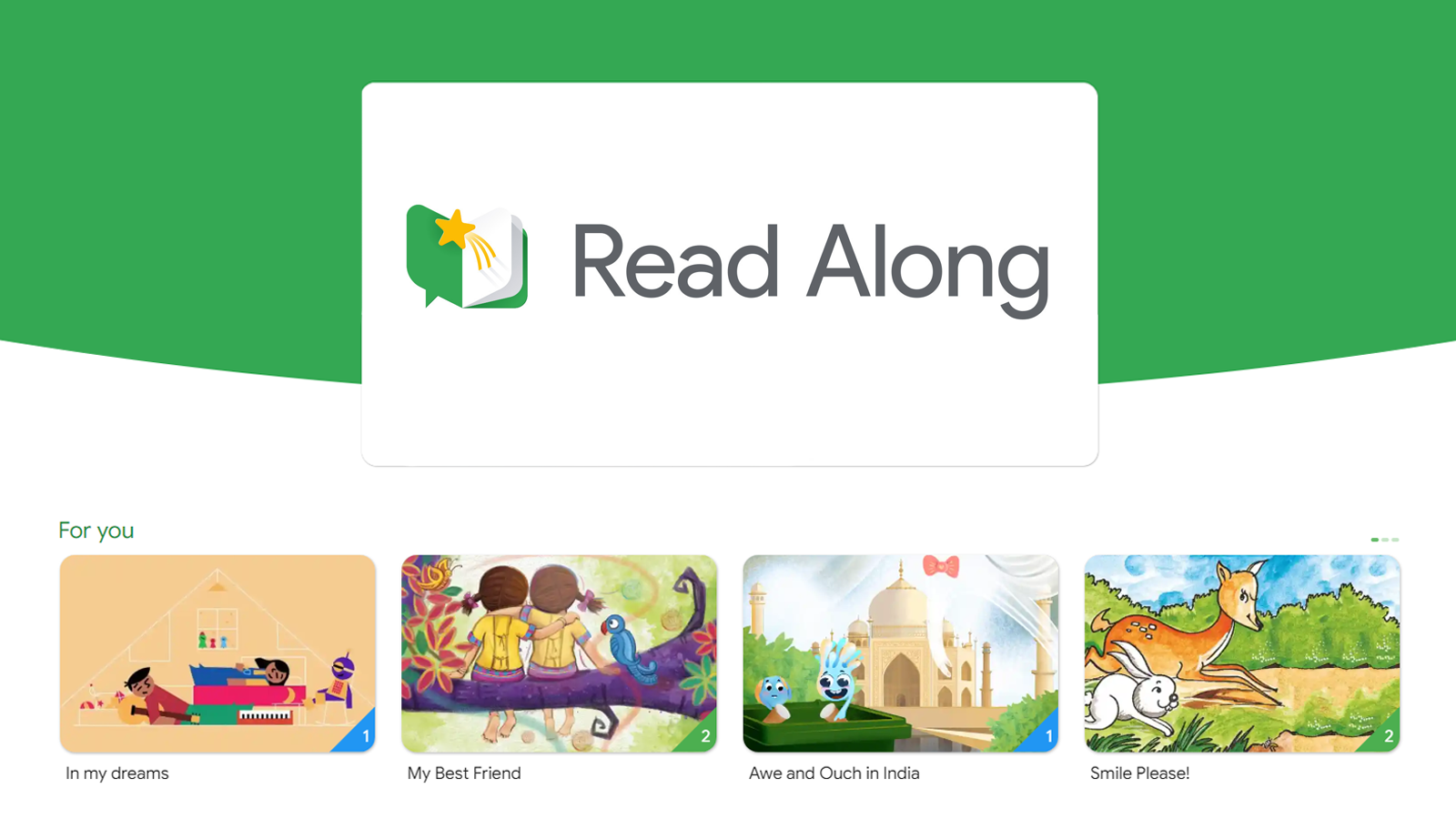 Read Along by Google