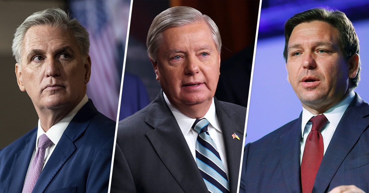 Republicans lash out at Justice Department after FBI searches Trump's Mar-a-Lago home