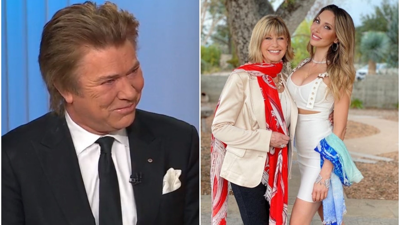 Richard Wilkins left in tears 'again' after receiving a 'beautiful message' from Olivia Newton-John's daughter Chloe Lattanzi