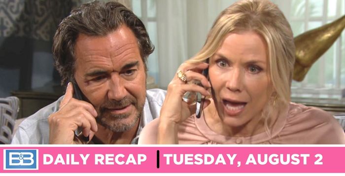 Ridge Gave Brooke Good & Bad News