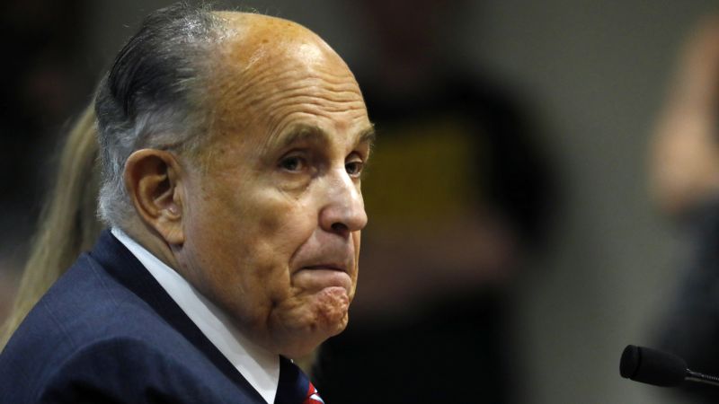 Rudy Giuliani ordered to appear in front of Georgia special grand jury next week