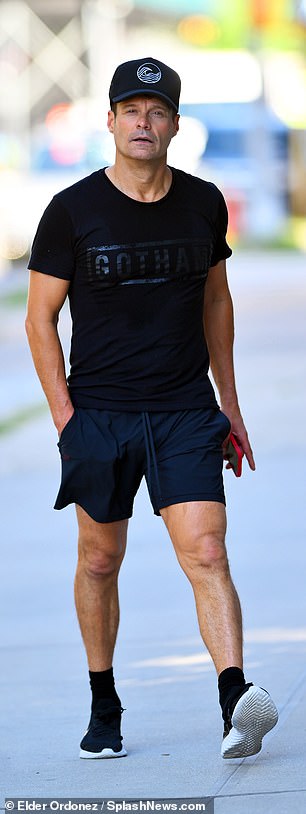 Quality time: Despite his busy schedule, Ryan Seacrest set aside time to hangout with his girlfriend Aubrey Paige in New York City on Wednesday