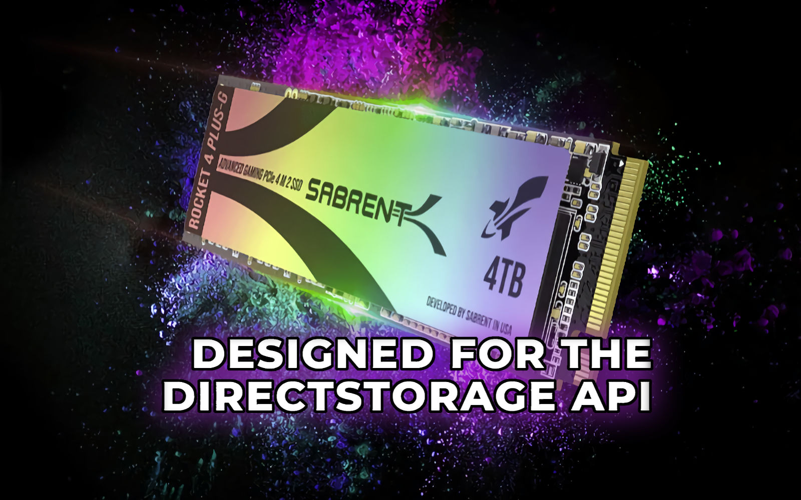 Sabrent announces Rocket 4 Plus G PCIe Gen4 SSDs optimized for Microsoft DirectStorage