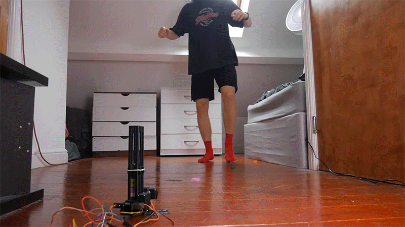 Sadistic Monster Creates a Smart Cannon That Makes You Step on Legos