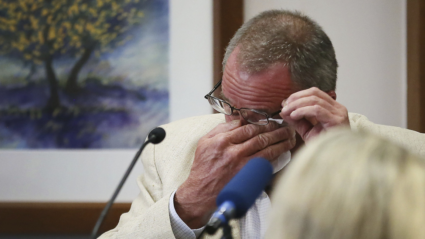 Sandy Hook victim's father says Alex Jones has made his life a 'living hell' : NPR