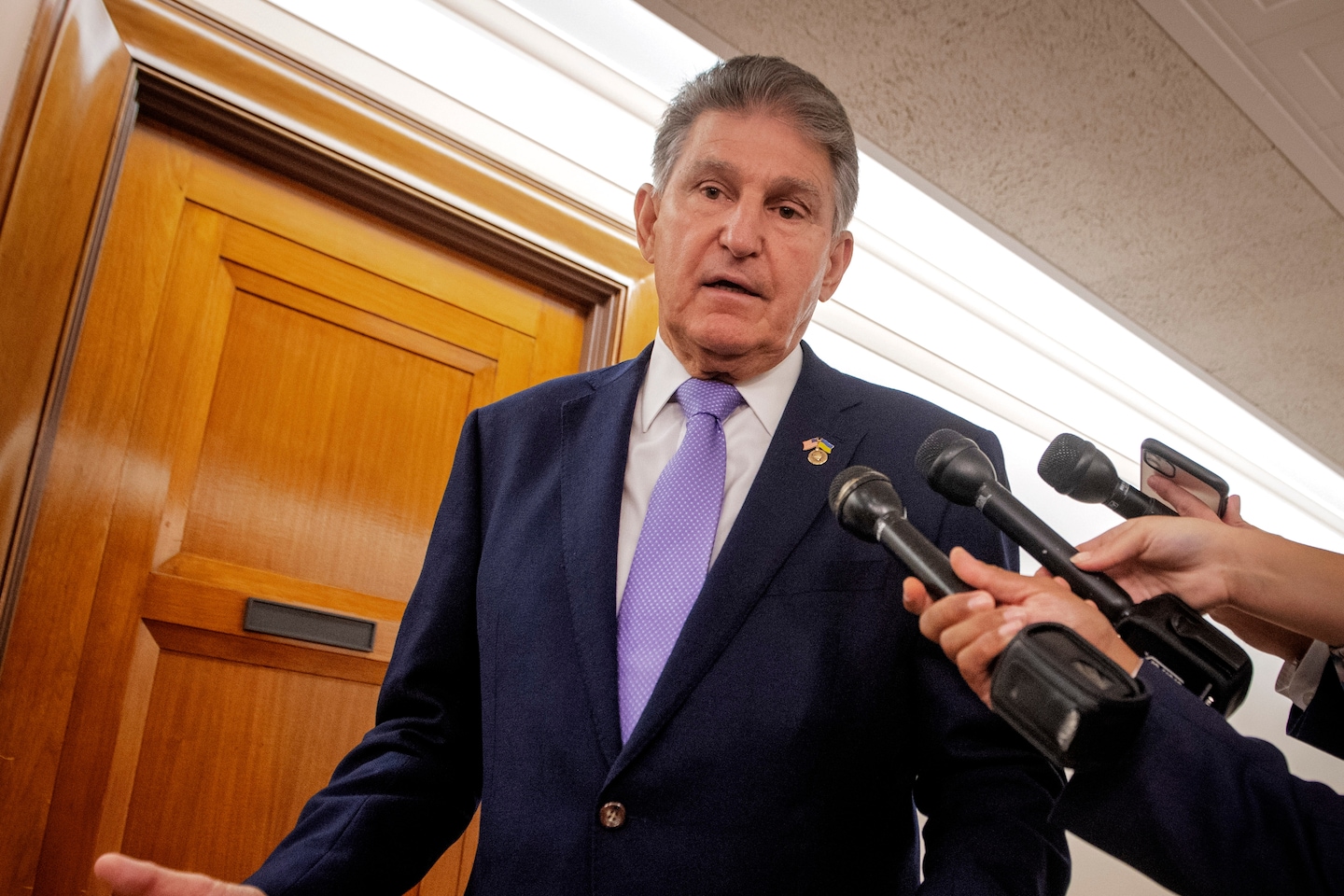 Sen.  Joe Manchin won't say if he would support Joe Biden for reelection in 2024
