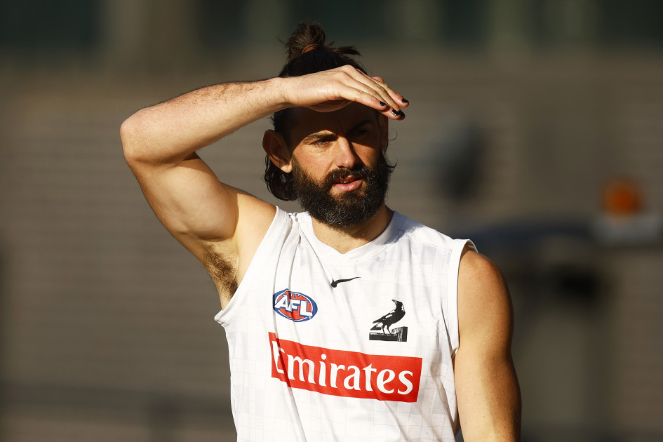 Shock blow as Magpies ruckman ruled out for the season