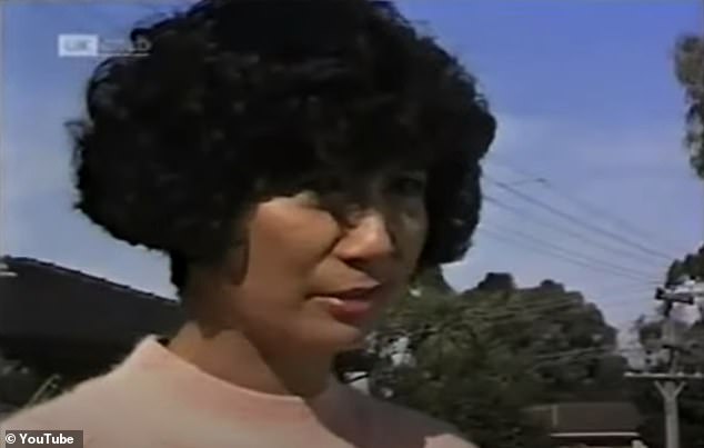 Footage has resurfaced of a problematic Neighbors storyline in which a Chinese family on Ramsay Street was accused of eating a dog.  (Pictured: Jenny Lim, played by Diane Bakar-Coleclough)