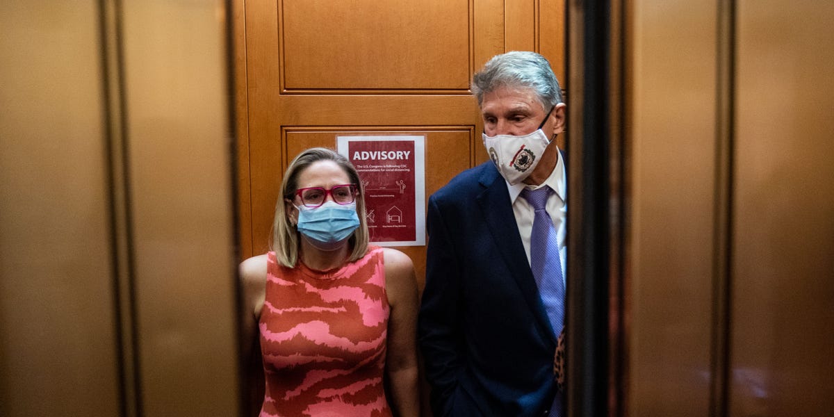 Sinema Will Make 'Own Decision' on Inflation Reduction Act: Manchin