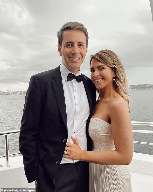 Poppy O'Neil has listed her $3.25million Woollahra terrace on the market ahead of welcoming her first child with billionaire husband Anthony Tzaneros