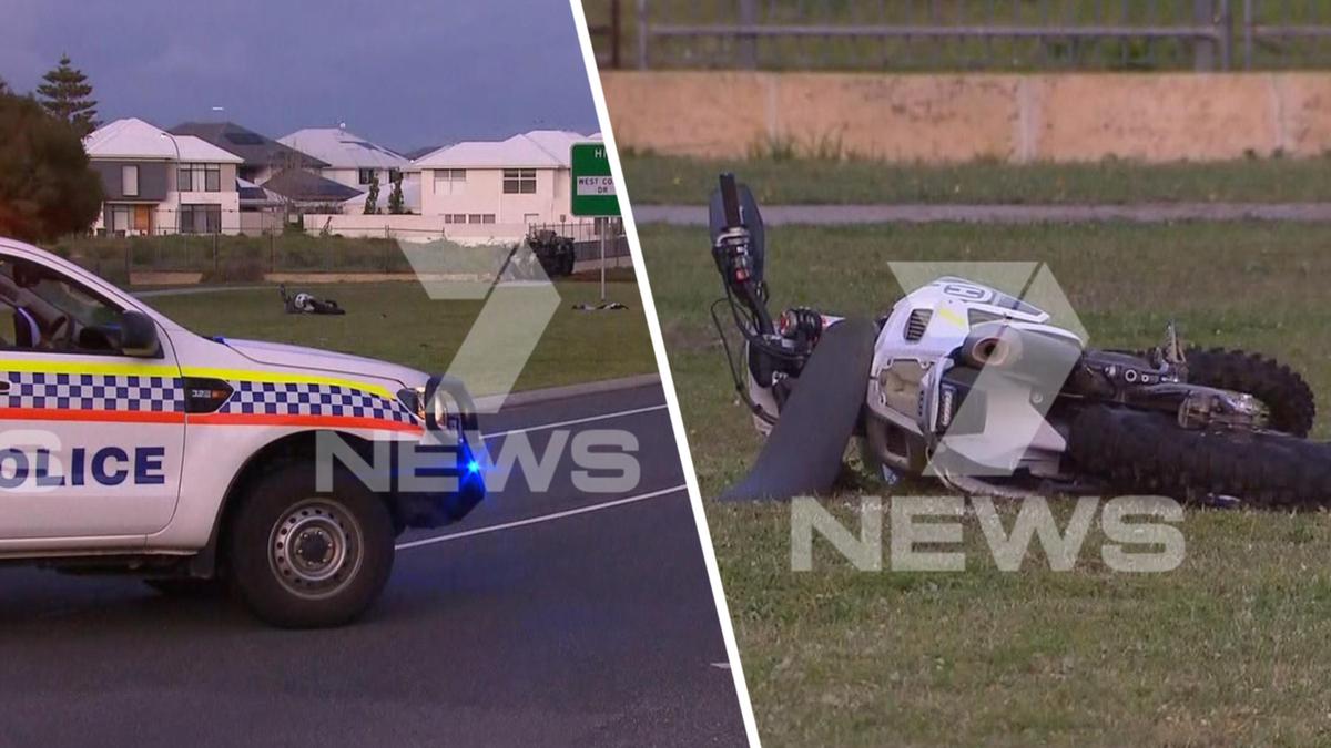 Sorrento crash: Two men seriously injured after motorbike crashes in Toyota Kluger on Hepburn Avenue