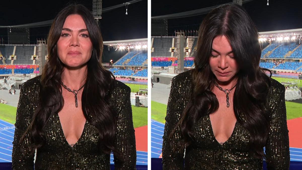 Sunrise interview halted live on air after Vanessa Amorosi learns of Olivia Newton-John death