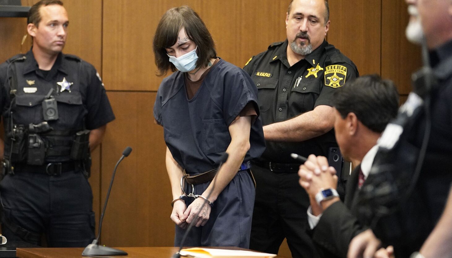 Suspect in Highland Park massacre pleads not guilty to 117 charges.  Parents say they 'deeply regret the actions' of their son