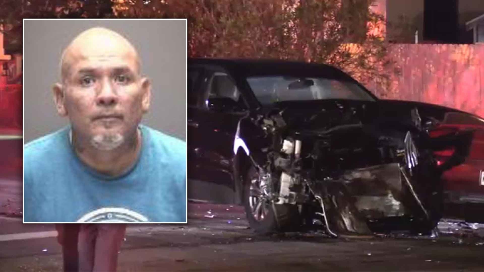 Suspected drunk driver, Miguel Espinoza, charged after crashing into golf cart, killing two children and two adults in Galveston