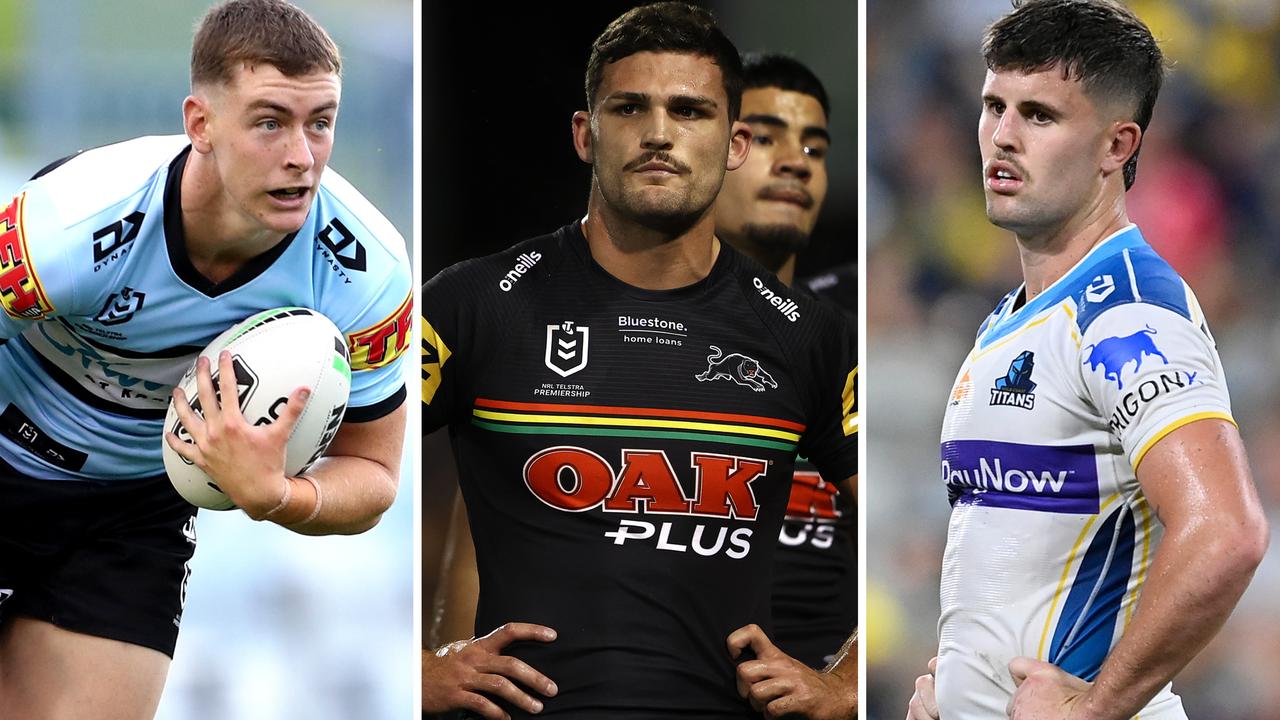 Teams, Round 21, ins and outs, Toby Sexton dropped, Titans, Kade Dykes to debut, Sharks, Penrith Panthers