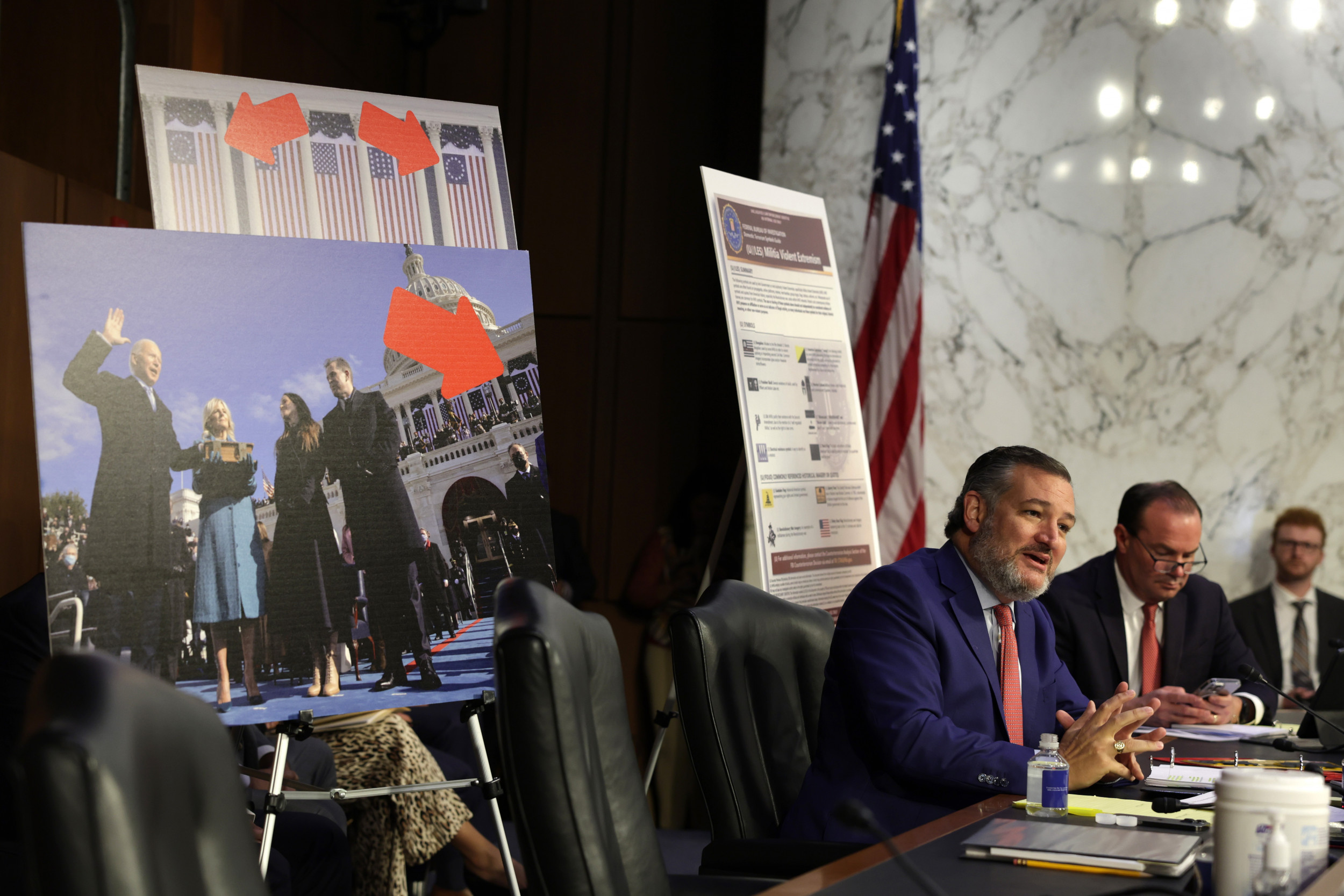 Cruz Slams Boot on Table