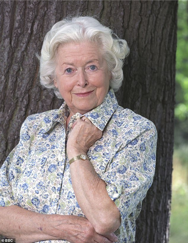 Original star: June Spencer (pictured), the voice of Peggy Woolley in The Archers, was the only member of the original cast