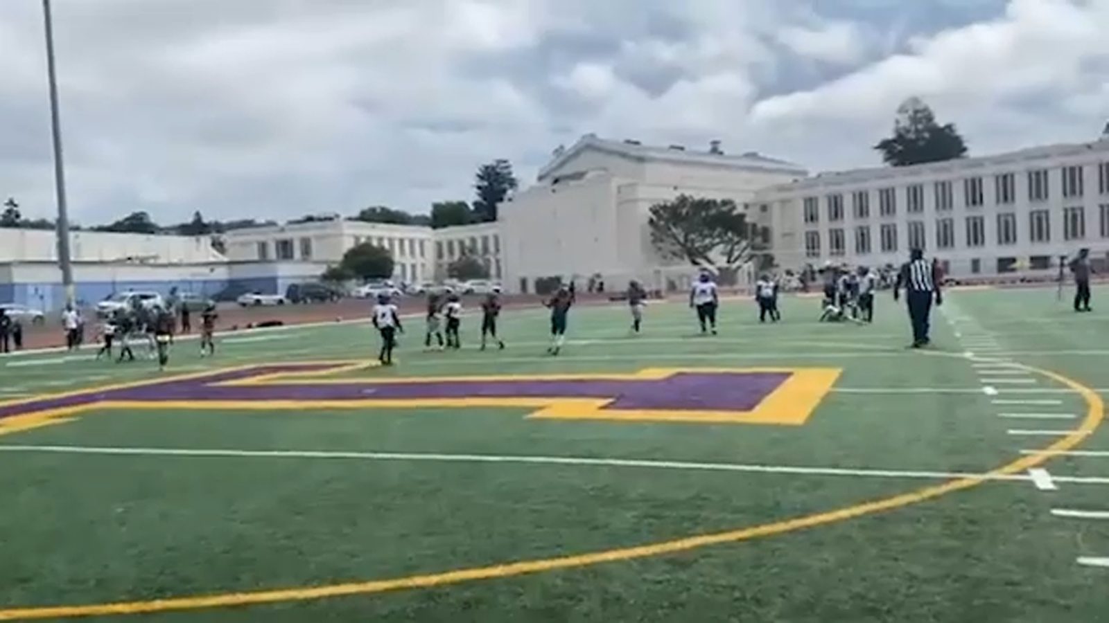 'The kids were crying, hysterical': Gunshots ring out as Fresno Under-10 football team plays in Oakland