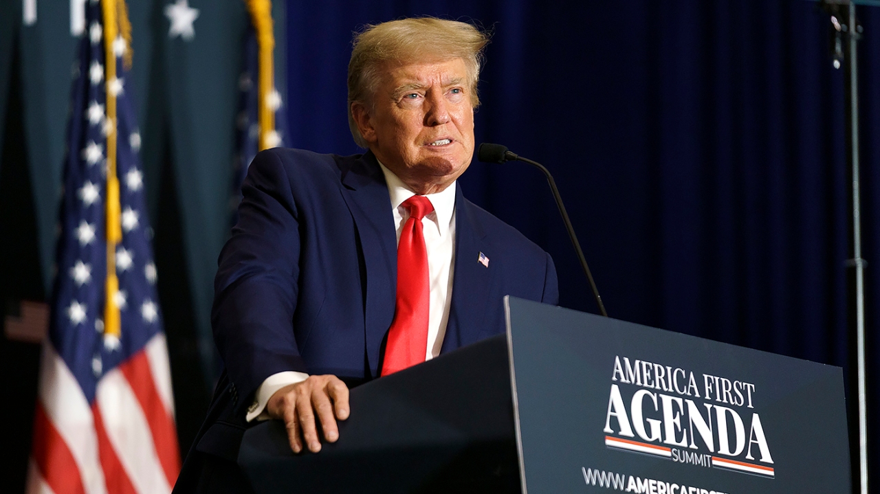 Trump outlines preferred policies if GOP retakes Congress in CPAC speech