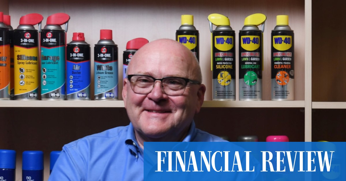 WD-40 boss Garry Ridge, the Australian stepping down as CEO of a brand everyone knows, talks about 25 years at the helm