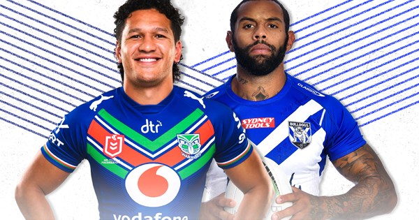 Warriors v Bulldogs: So back in No.6;  Edwards gets a shot