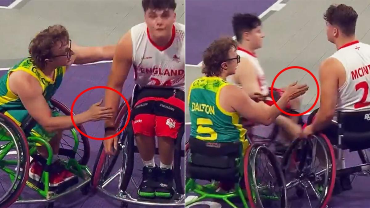 Watch Lachlin Dalton's epic overtime winner to reach 3x3 wheelchair basketball gold-medal match at Commonwealth Games