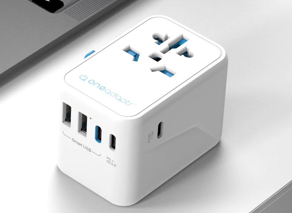 We're back traveling and you can charge faster and easier with the OneWorld Adapter