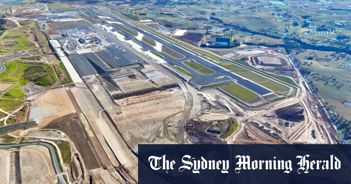 Western Sydney Airport rail line documents reveal cost blowouts of $2 billion