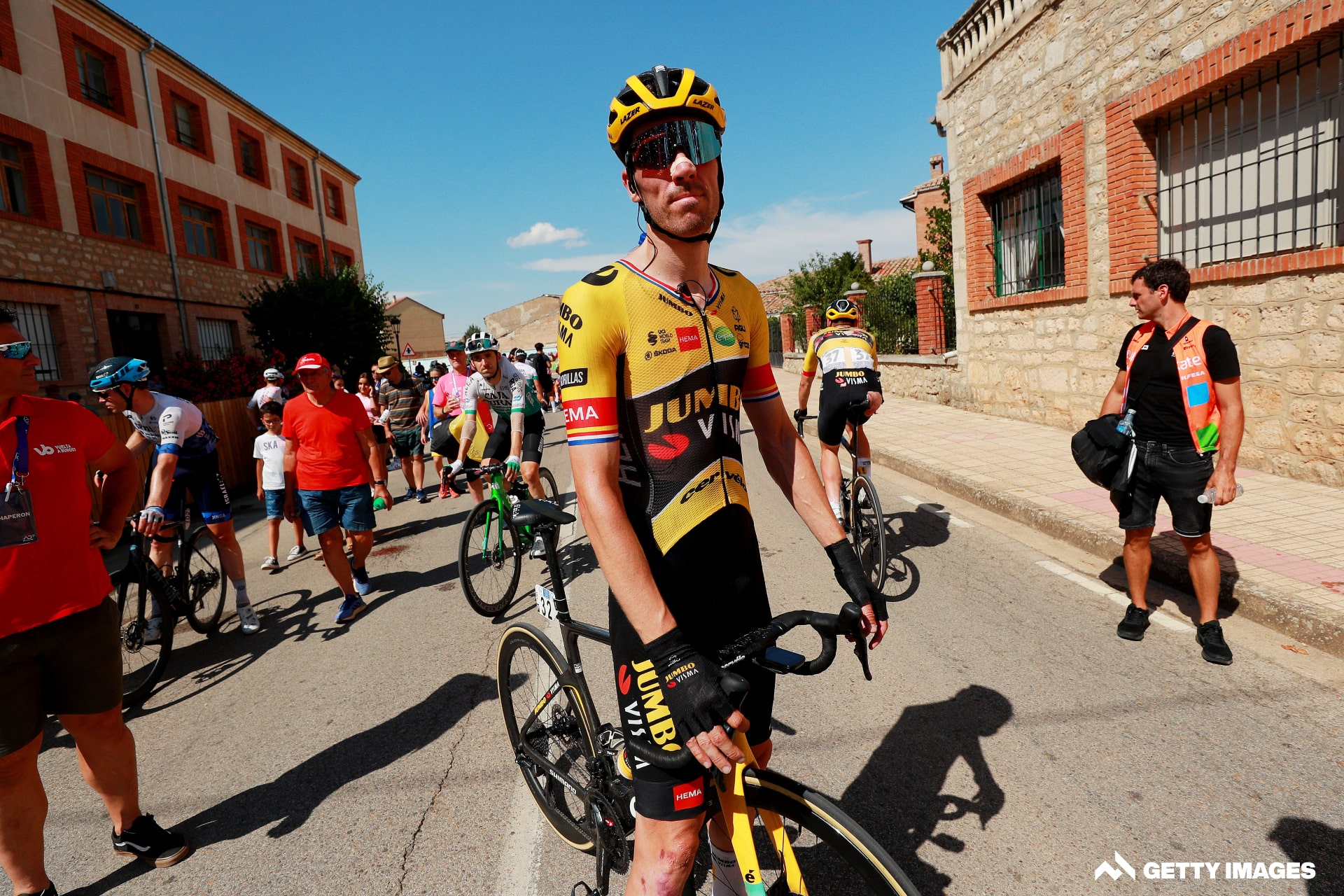 'What a mess': Massive pile-up thwarts Vuelta a Burgos sprint finale