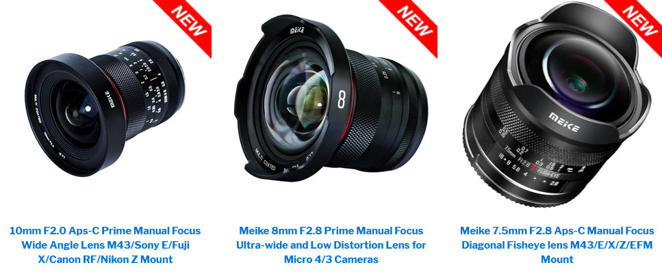 What's the deal with: Meike lenses?