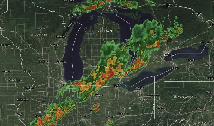 When severe storms could bring damaging winds, flooding, hail, tornadoes to Metro Detroit