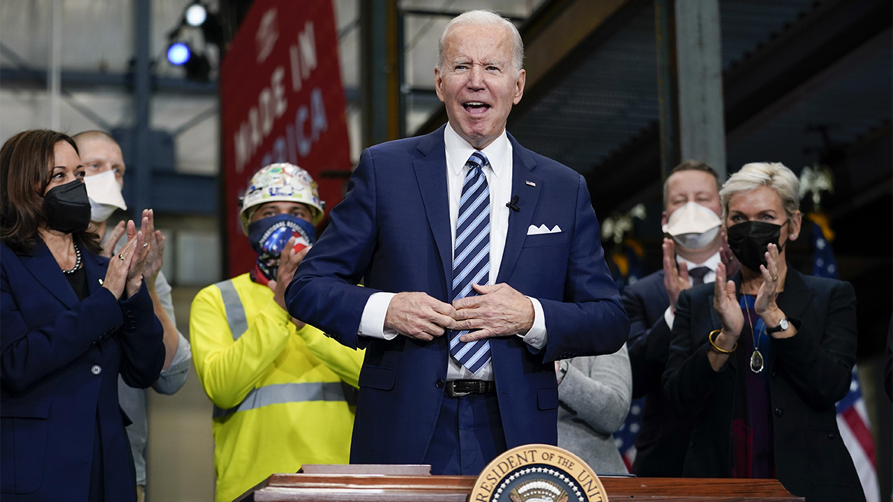 White House tries again to rebrand Biden, this time as 'dark Brandon'