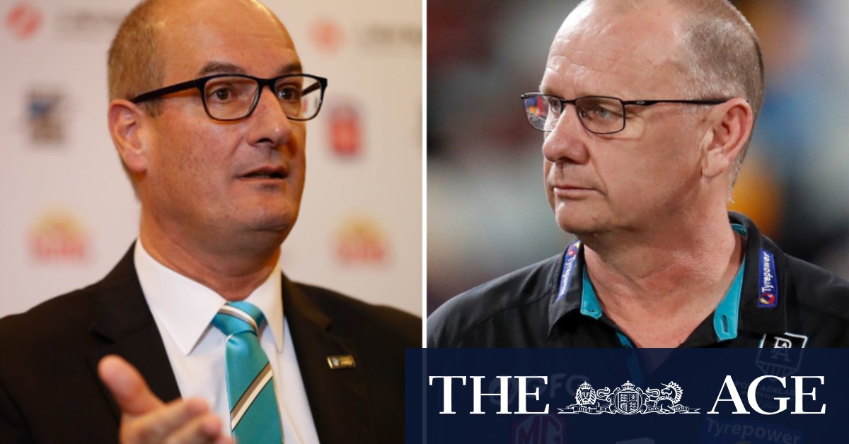 Why Port Adelaide coach Ken Hinkley should have thought about moving to Gold Coast Suns