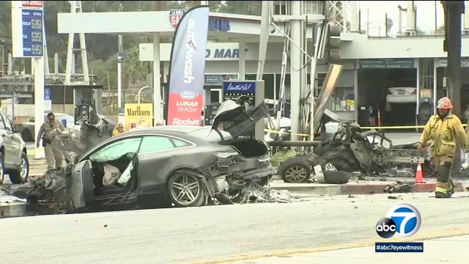 Windsor Hills crash: Pregnant woman, unborn child IDed by coroner as 2 of 6 victims killed in fiery Windsor Hills pileup